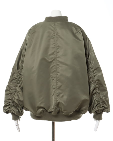 INGNI(イング) 中綿入りBIG/MA-1 カーキ