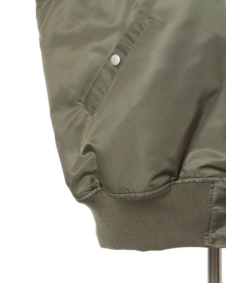 INGNI(イング) 中綿入りBIG/MA-1 カーキ