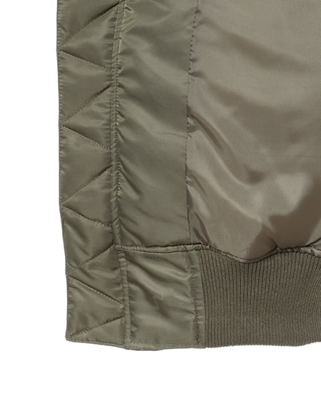 INGNI(イング) 中綿入りBIG/MA-1 カーキ