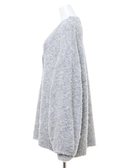 INGNI(イング) ブークレーニットカーディガン グレー