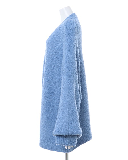 INGNI(イング) ブークレーニットカーディガン ブルー