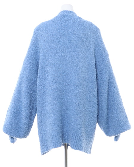 INGNI(イング) ブークレーニットカーディガン ブルー