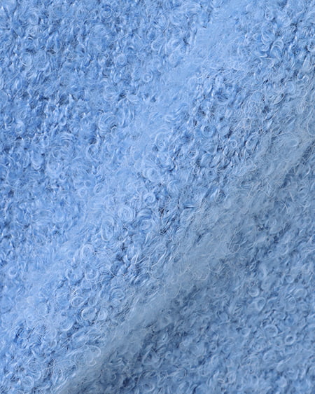 INGNI(イング) ブークレーニットカーディガン ブルー