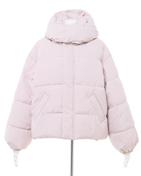 INGNI(イング) BIGフードエコダウン ライトピンク