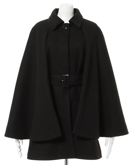 INGNI(イング) ケープコート クロ