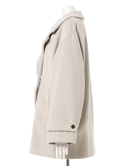 INGNI(イング) エコウールWコクーンコート グレージュ