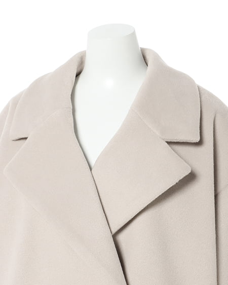 INGNI(イング) エコウールWコクーンコート グレージュ