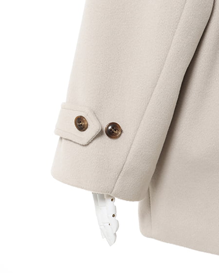 INGNI(イング) エコウールWコクーンコート グレージュ