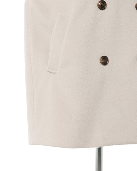 INGNI(イング) エコウールWコクーンコート グレージュ