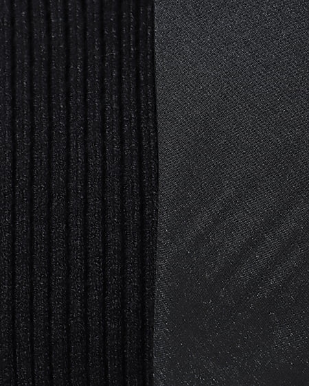 INGNI(イング) オフショル肩リボンニット クロ