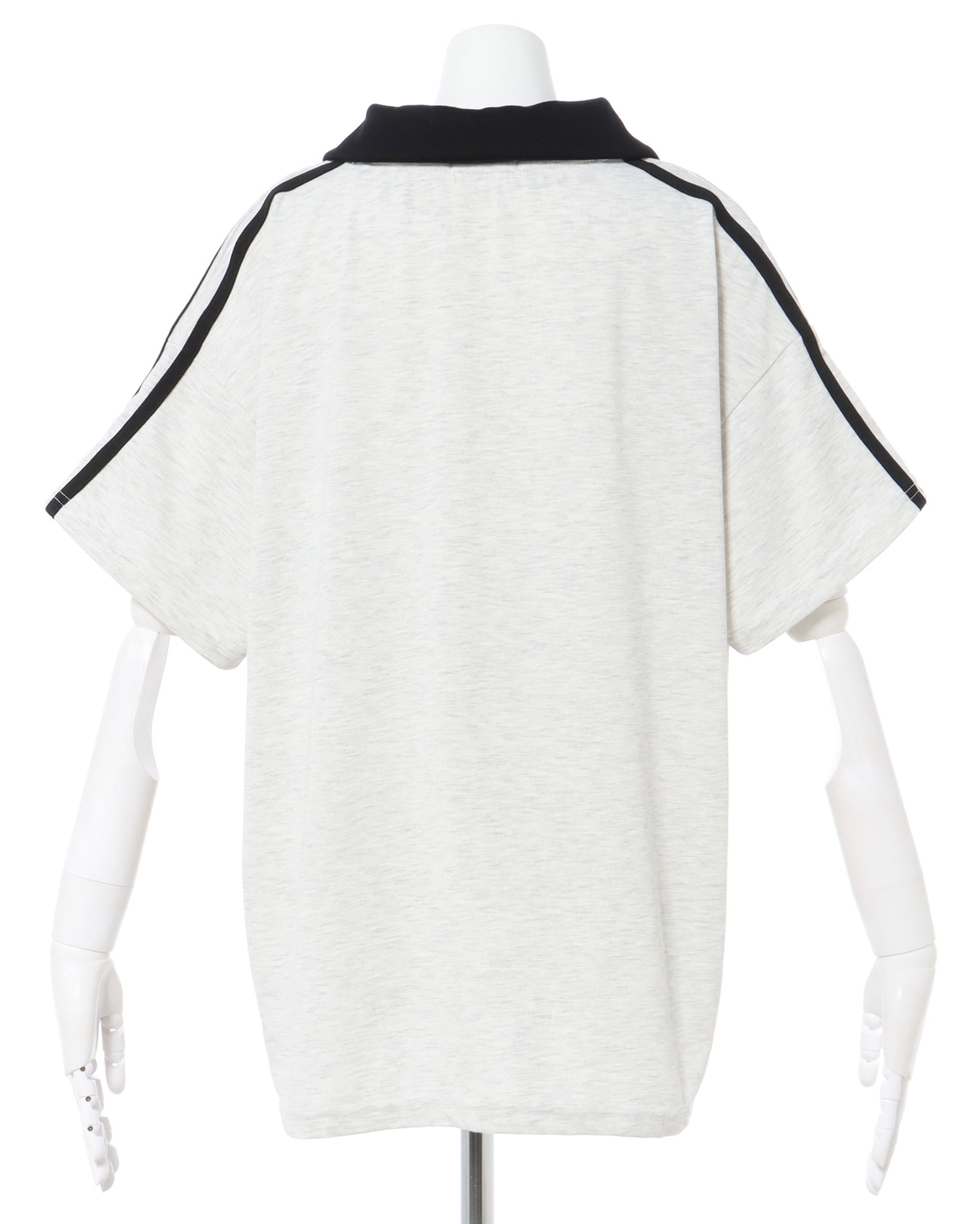 スキッパー襟袖ラインチュニックTシャツ|INGNI(イング) 公式 スキッパー襟袖ラインチュニックTシャツ|INGNI(イング) 公式