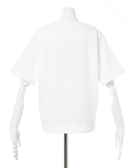 INGNI（イング） 箔プリントロゴTシャツ ｵﾌﾎﾜｲﾄ