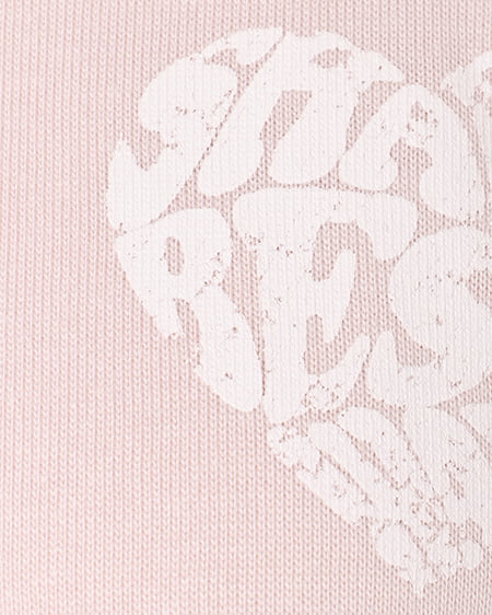 INGNI（イング） 裾ドロストBackハートショートTシャツ ﾋﾟﾝｸ
