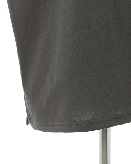 INGNI（イング） フレンチスリーブロゴTシャツ ｽﾐｸﾛ/ｵﾌﾎﾜｲﾄ