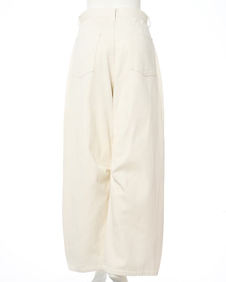 INGNI(イング) デニムカーブパンツ(セットアップ対応) アイボリー