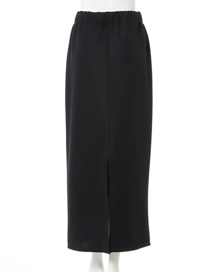 INGNI(イング) リップルナロースカート/A クロ