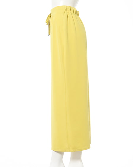 INGNI(イング) リップルナロースカート/A マスタード