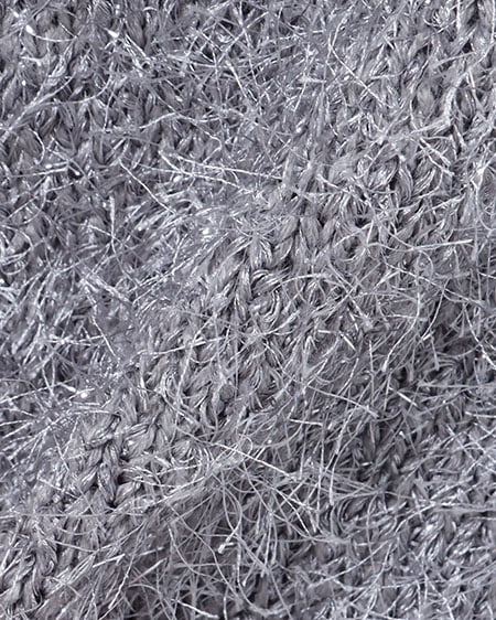 INGNI（イング） ラメフェザーニットベスト／A ｸﾞﾚｰ/A