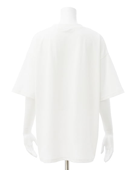 INGNI（イング） BearモチーフTシャツ ｵﾌﾎﾜｲﾄ