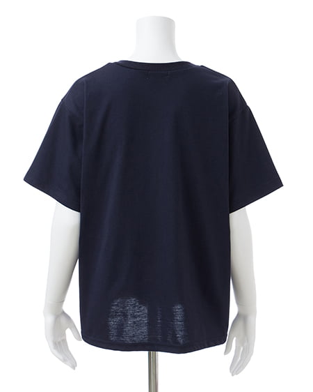 INGNI（イング） フラワーロゴTシャツ ｺﾝ/ﾋﾟﾝｸ