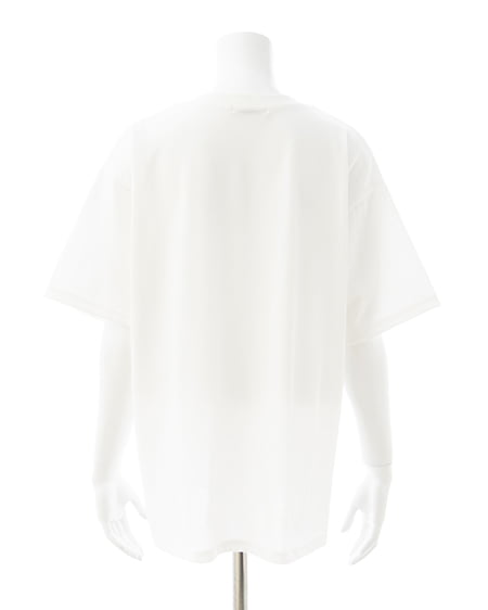 INGNI（イング） スタッズ付イーグルロゴTシャツ ｵﾌﾎﾜｲﾄ