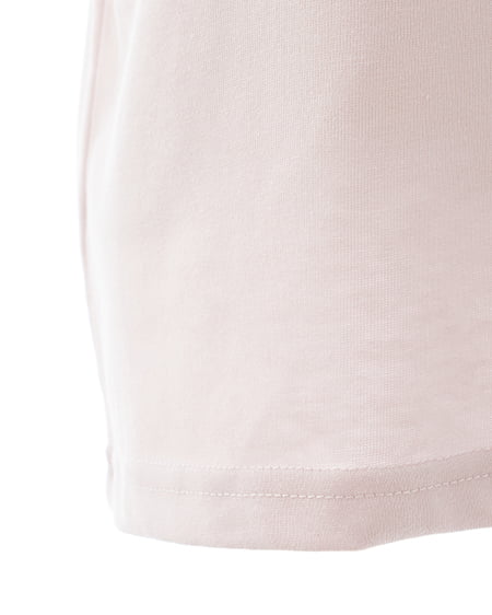 INGNI（イング） ラインストーンロゴTシャツ ﾗｲﾄﾋﾟﾝｸ