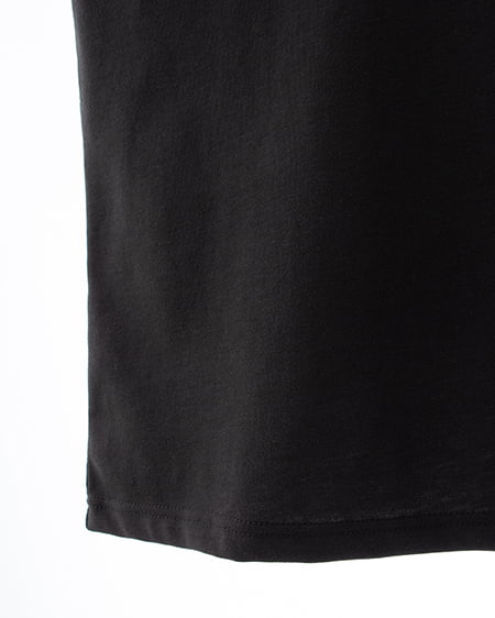 INGNI（イング） 箔プリントロゴTシャツ ﾁｬｺｰﾙｸﾞﾚｰ