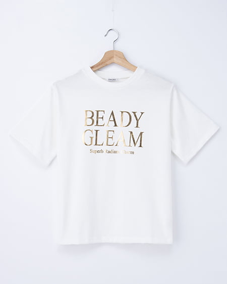 ハクプリントロゴTシャツ