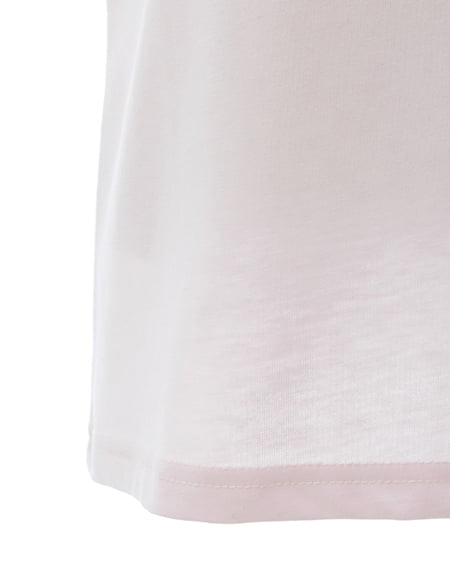INGNI（イング） リボン付ねこTシャツ ﾗｲﾄﾋﾟﾝｸ