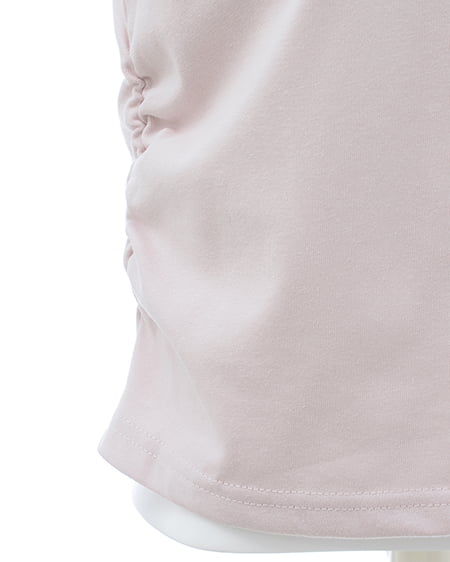 INGNI（イング） レース付きリボンTシャツ ﾋﾟﾝｸ