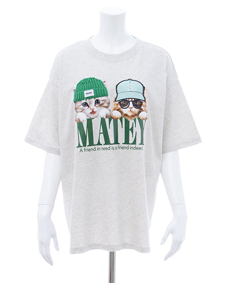 INGNI（イング） ねこニット帽＆キャップTシャツ ｵｰﾄﾐｰﾙ