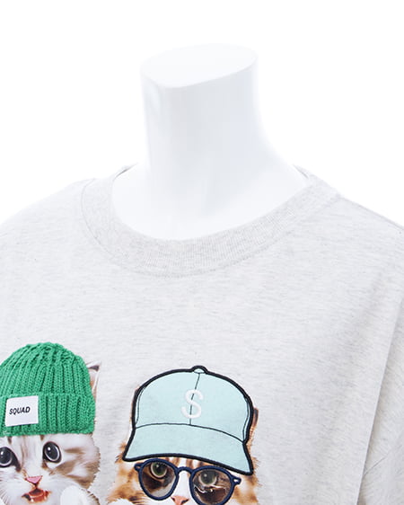 INGNI（イング） ねこニット帽＆キャップTシャツ ｵｰﾄﾐｰﾙ