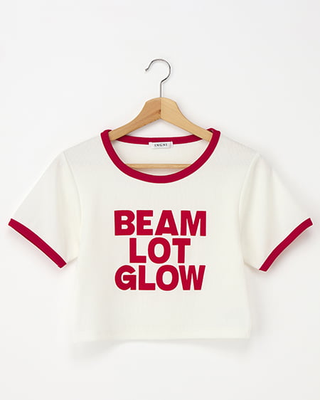 フロッキーロゴリンガーリブTシャツ