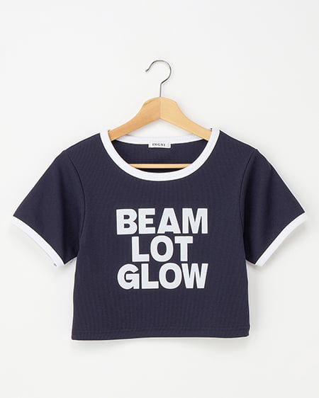 フロッキーロゴリンガーリブTシャツ