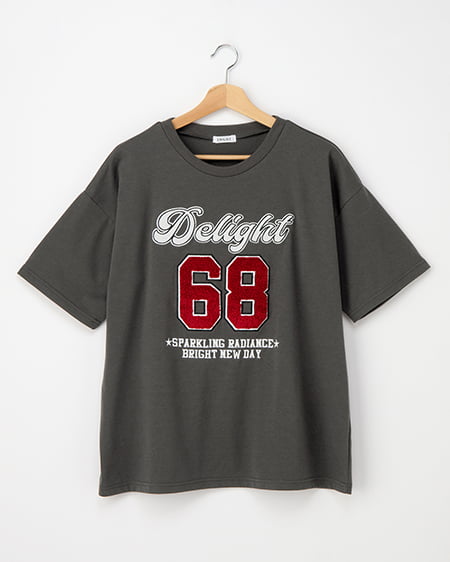 【8／5までの限定価格】ナンバリングロゴチュニックTシャツ