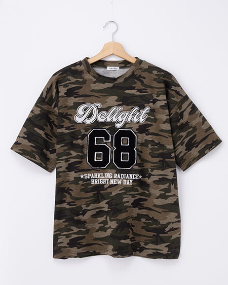 ナンバリングロゴチュニックTシャツ