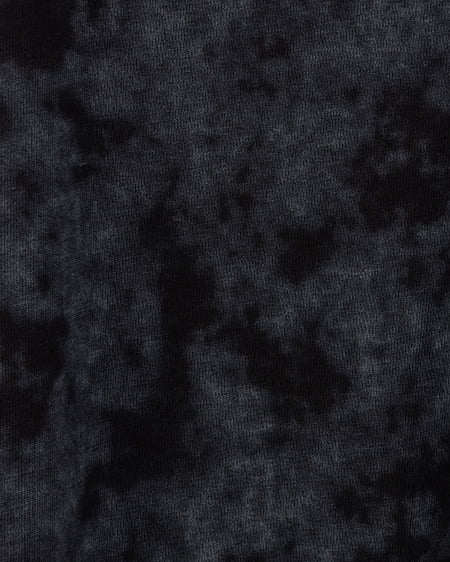 INGNI（イング） ムラ染めバックラインストーンクロスロゴチュニックTシャツ ｸﾛ