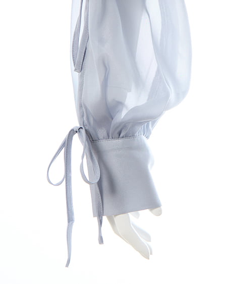 INGNI(イング) ラメシアーショート/シャツ ブルー