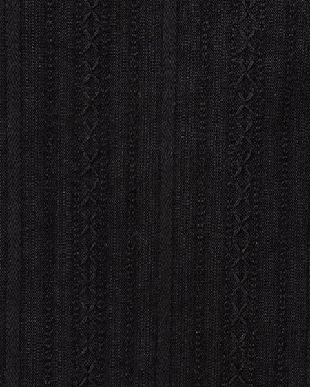 INGNI（イング） コットンレースドロストオフショルブラウス ｸﾛ