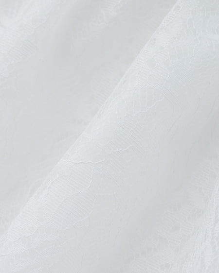 INGNI（イング） レースオフショルブラウス ｵﾌﾎﾜｲﾄ