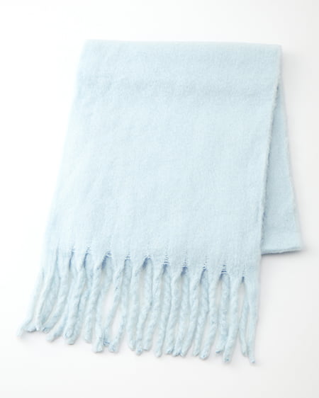 INGNI(イング) フリンジボリュームストール サックス/A