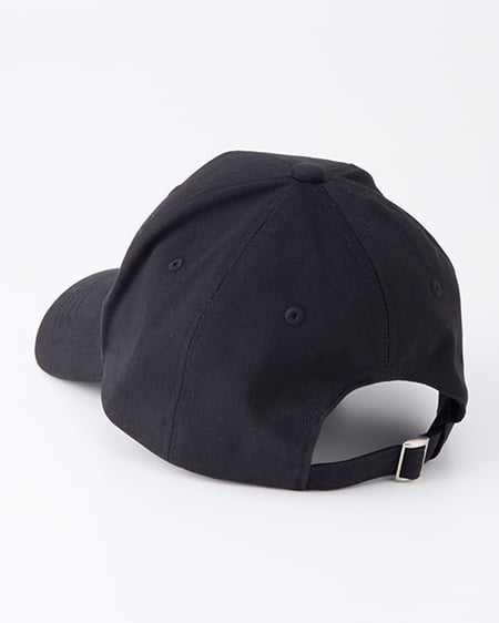 INGNI(イング) ラインストーンロゴキャップ クロ