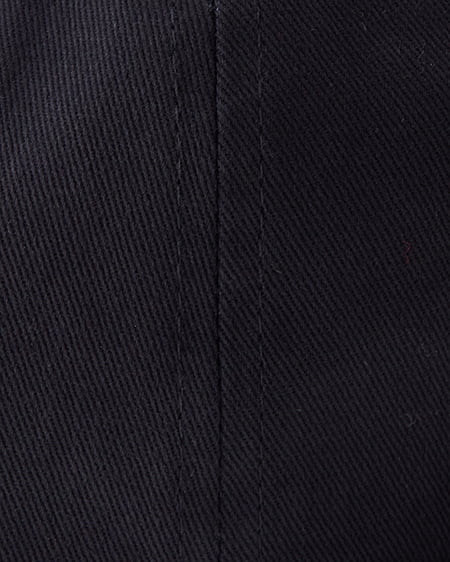 INGNI(イング) ラインストーンロゴキャップ クロ