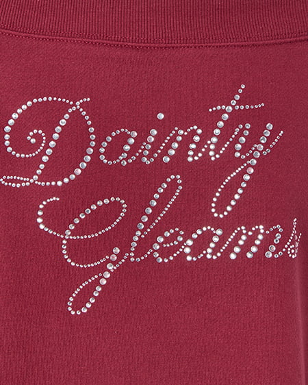 INGNI（イング） ラインストーンロゴオフショルスウェットトップス ﾎﾞﾙﾄﾞｰ