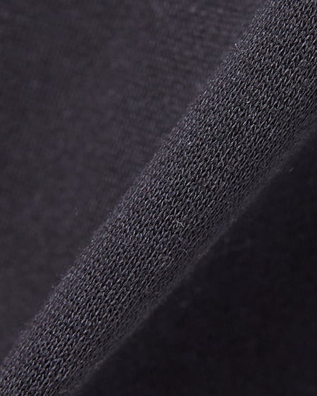 INGNI(イング) バック貼付ハートロゴスウェットチュニックパーカー クロ