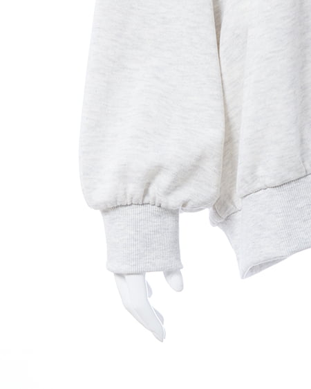 INGNI（イング） バック貼付ハートロゴスウェットチュニックパーカー ｵｰﾄﾐｰﾙ/ﾌﾞﾙｰ