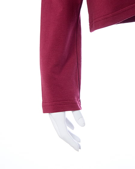 INGNI（イング） ラインストーンクロスロングTシャツ ﾎﾞﾙﾄﾞｰ