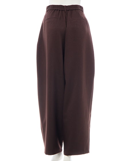 INGNI（イング） コクーンパンツ／A ﾌﾞﾗｳﾝ