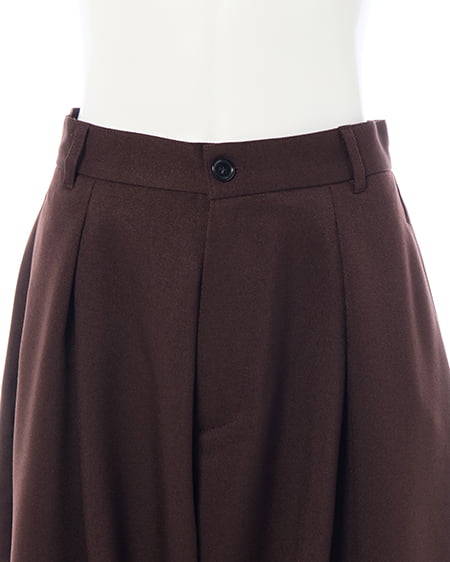 INGNI（イング） コクーンパンツ／A ﾌﾞﾗｳﾝ