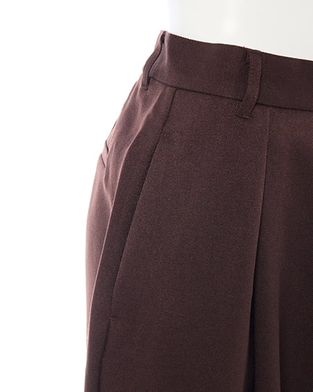 INGNI（イング） コクーンパンツ／A ﾌﾞﾗｳﾝ